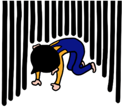 Overalls Boy sticker #6562248