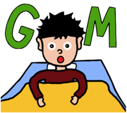 Overalls Boy sticker #6562256