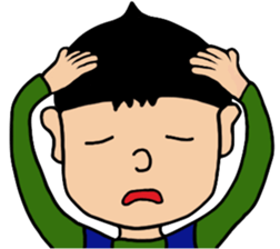 Overalls Boy sticker #6562259