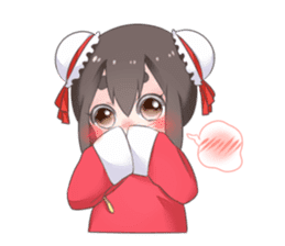 China daughter sticker #6562597