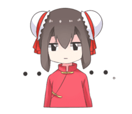 China daughter sticker #6562621