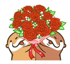 Kotsumetti of Small-clawed otter 04 sticker #6562705