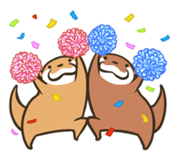 Kotsumetti of Small-clawed otter 04 sticker #6562706