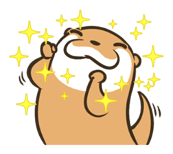 Kotsumetti of Small-clawed otter 04 sticker #6562717
