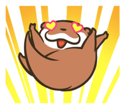 Kotsumetti of Small-clawed otter 04 sticker #6562720