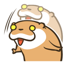 Kotsumetti of Small-clawed otter 04 sticker #6562725