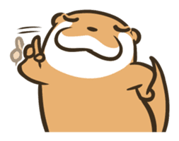 Kotsumetti of Small-clawed otter 04 sticker #6562727
