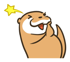 Kotsumetti of Small-clawed otter 04 sticker #6562739