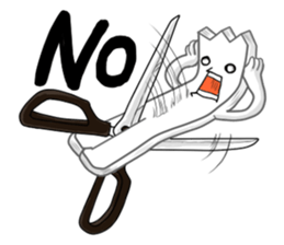 Thick PaperMan and Thin PaperMan sticker #6562910