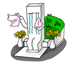 Thick PaperMan and Thin PaperMan sticker #6562927