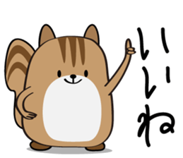 Cute Cute Chipmunk sticker #6563529