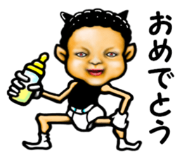 Angel to  devil sticker #6563547