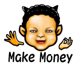 Angel to  devil sticker #6563564