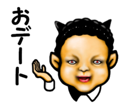 Angel to  devil sticker #6563569