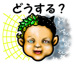 Angel to  devil sticker #6563573