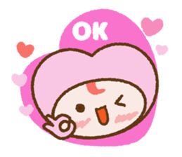 Reconciliation set of "Loverin" sticker #6564262