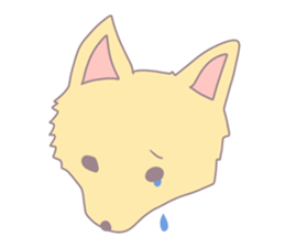 raccoon dog and fox sticker #6564854