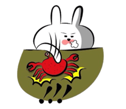 Usagi * Yonago dialect donburi A sticker #6565219