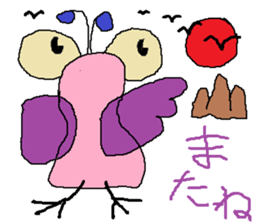 Seven-colors Crow sticker #6565269