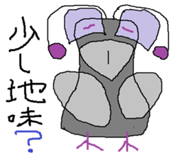 Seven-colors Crow sticker #6565284