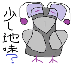 Seven-colors Crow sticker #6565284