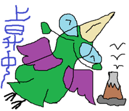 Seven-colors Crow sticker #6565298