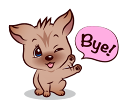 petit dog sticker #6565785