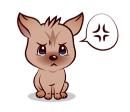 petit dog sticker #6565796