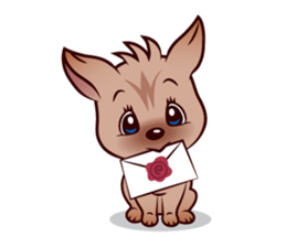 petit dog sticker #6565810