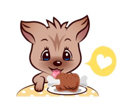 petit dog sticker #6565811