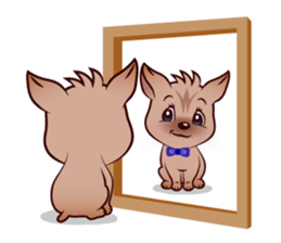 petit dog sticker #6565814