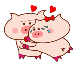 Daisuki! Butachancouple! sticker #6566119