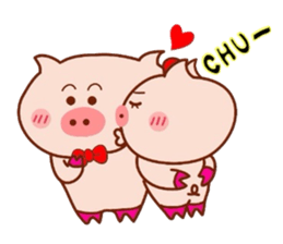 Daisuki! Butachancouple! sticker #6566138