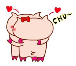 Daisuki! Butachancouple! sticker #6566139