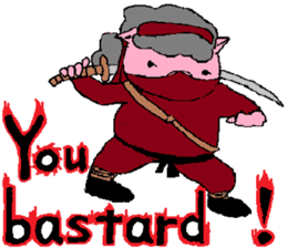 Female Ninja "Kunoichi Tonko" sticker #6566348