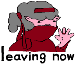 Female Ninja "Kunoichi Tonko" sticker #6566349