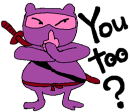 Female Ninja "Kunoichi Tonko" sticker #6566352