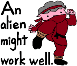 Female Ninja "Kunoichi Tonko" sticker #6566353