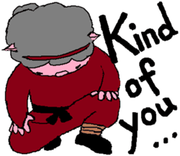 Female Ninja "Kunoichi Tonko" sticker #6566354