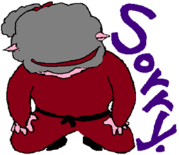 Female Ninja "Kunoichi Tonko" sticker #6566356