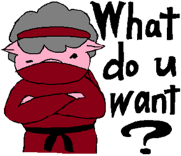 Female Ninja "Kunoichi Tonko" sticker #6566357