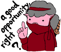 Female Ninja "Kunoichi Tonko" sticker #6566359