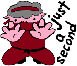 Female Ninja "Kunoichi Tonko" sticker #6566363