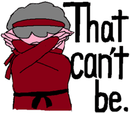 Female Ninja "Kunoichi Tonko" sticker #6566367