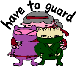 Female Ninja "Kunoichi Tonko" sticker #6566370