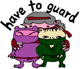 Female Ninja "Kunoichi Tonko" sticker #6566370