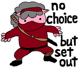 Female Ninja "Kunoichi Tonko" sticker #6566371