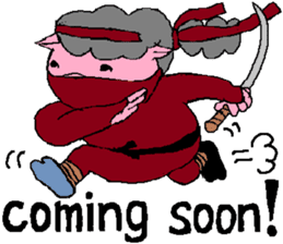 Female Ninja "Kunoichi Tonko" sticker #6566373