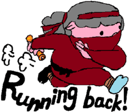 Female Ninja "Kunoichi Tonko" sticker #6566377