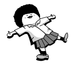 Stupidman or sometimes student girl sticker #6566943